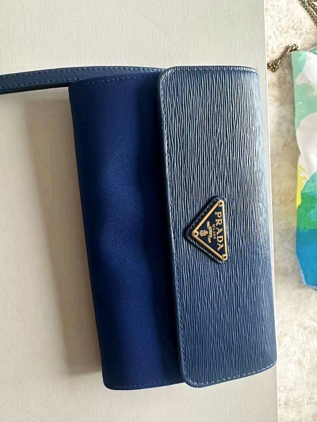 Prada Saffiano Long Wallet