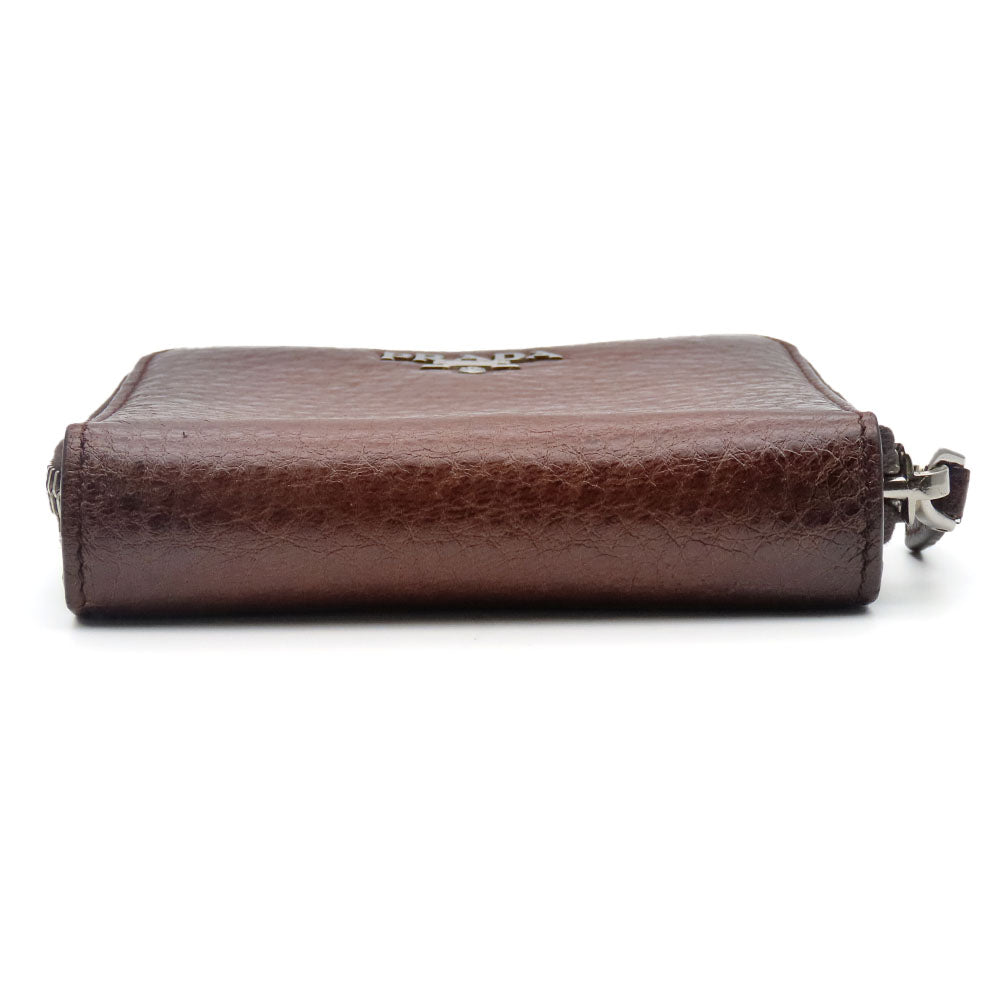 Prada 1M0522 Leather Bifold Wallet