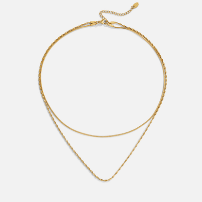 Leona Layered Gold Necklace