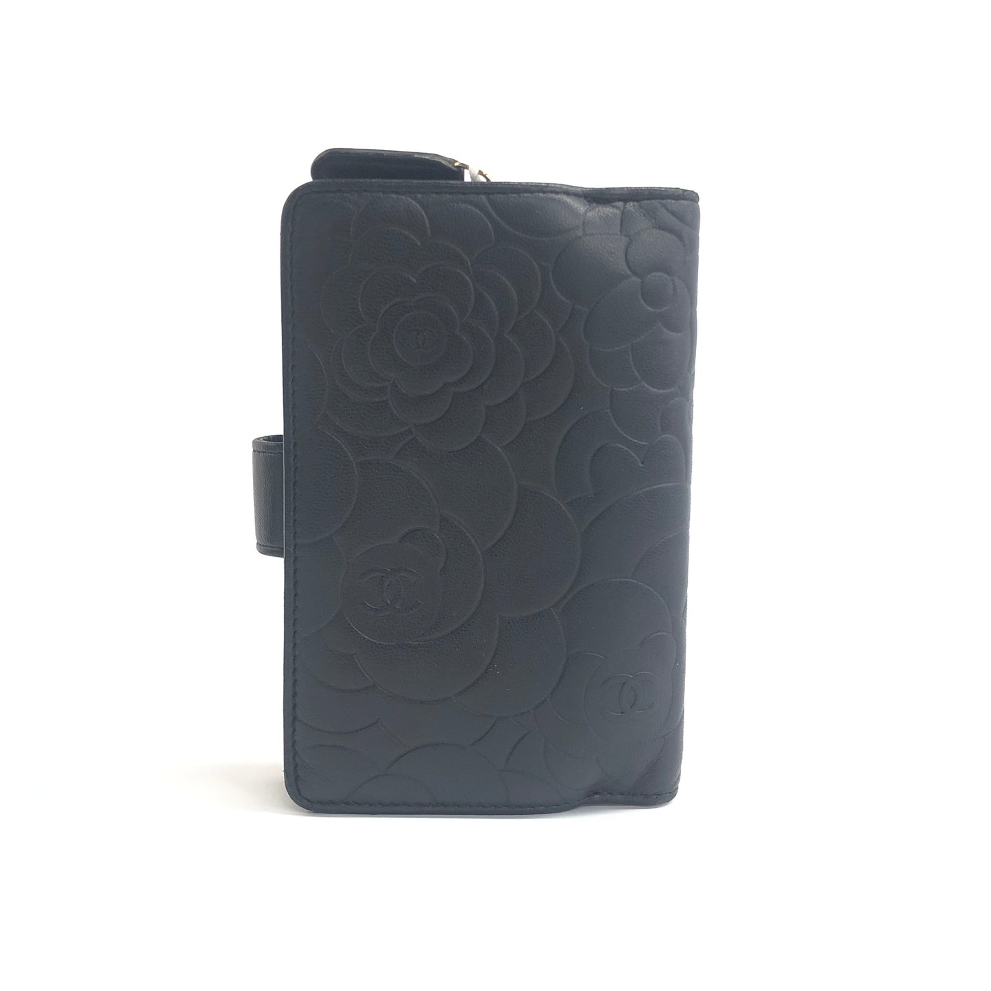 Chanel Camellia Lambskin Wallet