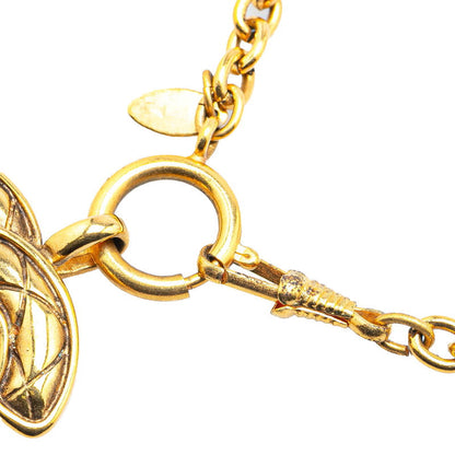 Chanel Coco Mark Matelasse Necklace