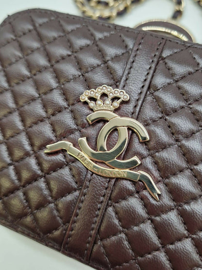 Chanel Vintage 2008 Micro Paris-London Clutch bag