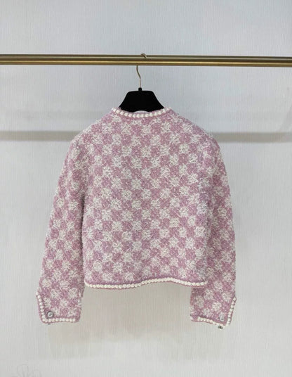 Chanel 23s pink and purple jacket