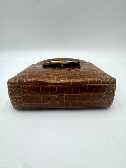Chanel Vintage Crocodile Kelly Top Handle bag
