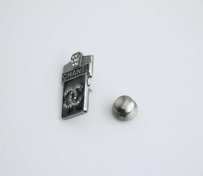 Chanel 09A Metal Moscow Series Badge Brooch