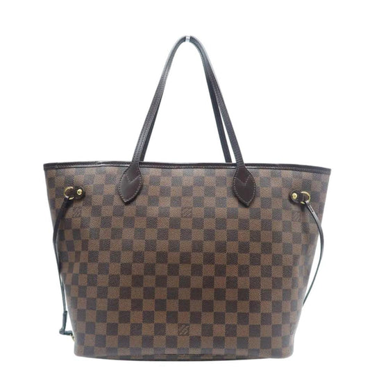 LOUIS VUITTON  Neverfull MM Damier Ebene Shoulder Bag Rose ballerine