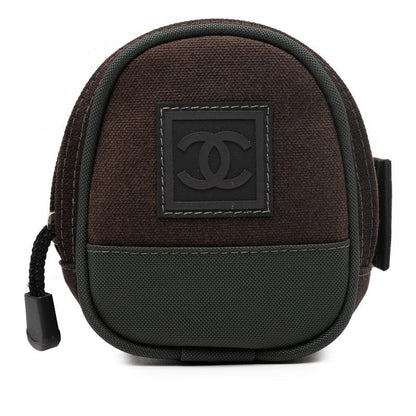 Chanel Sports Line Canvas Arm Pouch