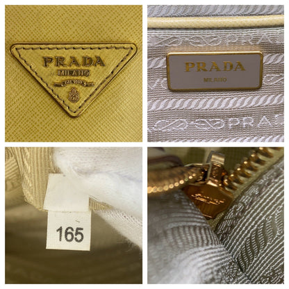 Prada Saffiano Leather 2way Handbag