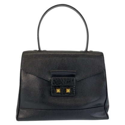 Prada Leather/Crocodile 2way Handbag