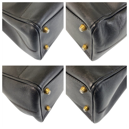 Prada Leather/Crocodile 2way Handbag