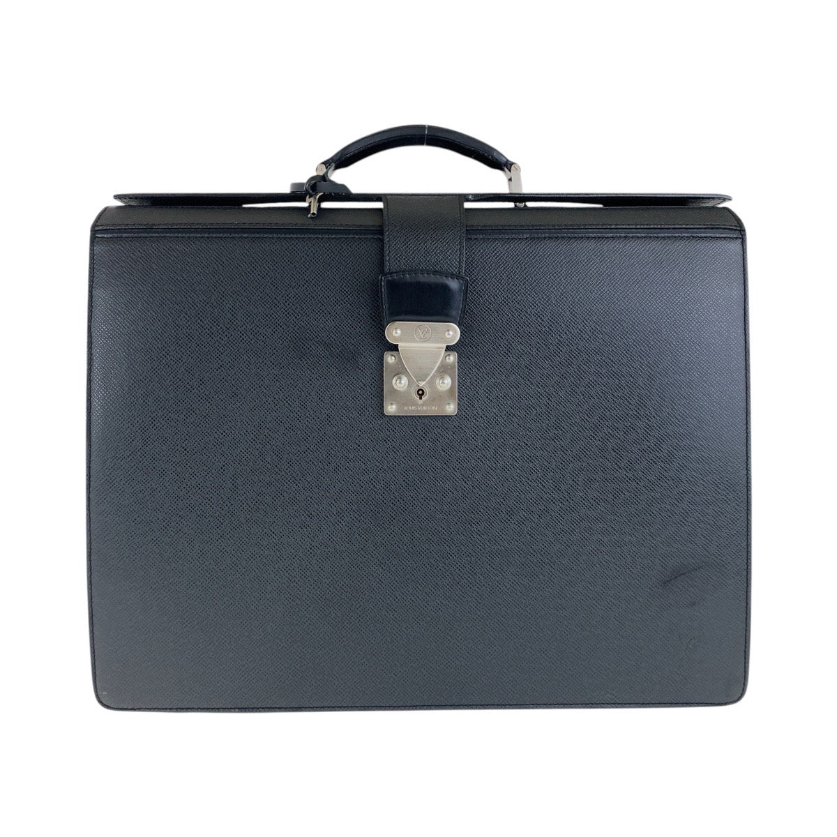 Louis Vuitton Taiga Pilot Case Briefcase M30022