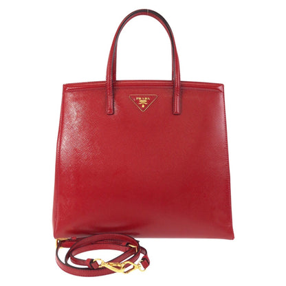 Prada Saffiano 2way bag Leather