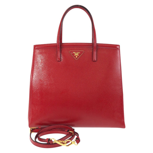 Prada Saffiano 2way bag Leather