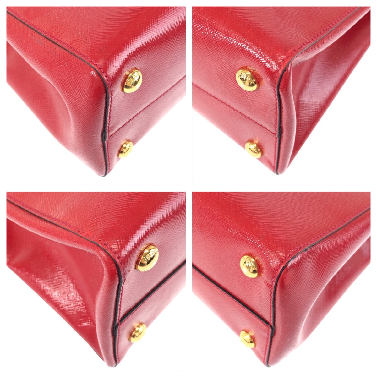 Prada Saffiano 2way bag Leather