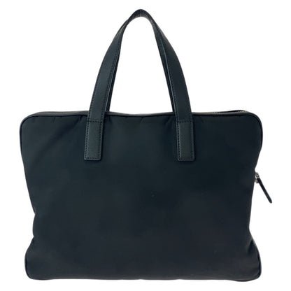 Prada Tessuto Triangle Logo Plate Nylon/Leather Briefcase