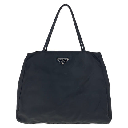Prada Tessuto Triangle Logo Plate Nylon Tote Bag 501618