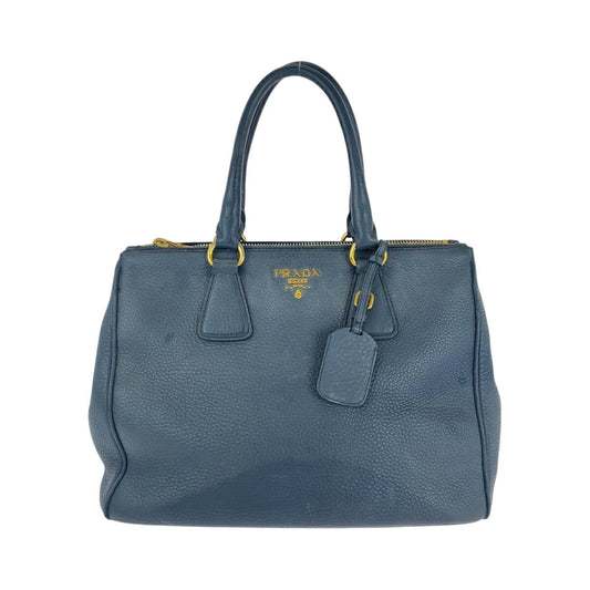 Prada Vitello Daino Logo Leather 2way Bag BN2420
