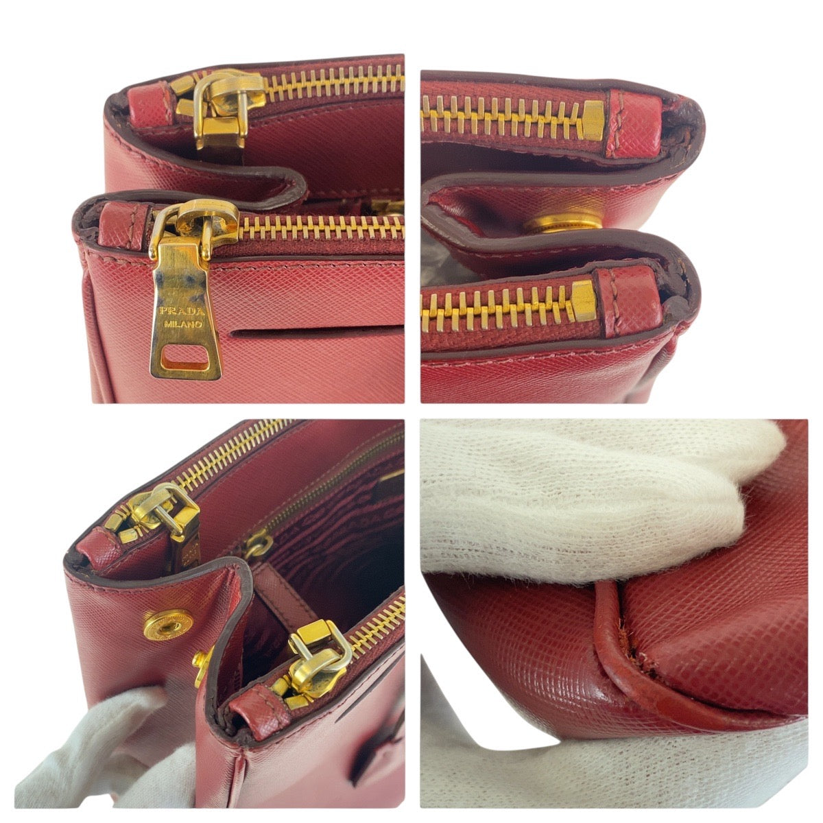 Prada Saffiano Galleria 2way bag Leather