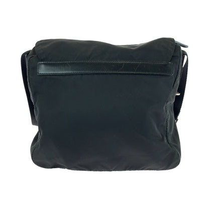 Prada Tessuto Triangle Logo Plate Nylon Shoulder Bag 502064