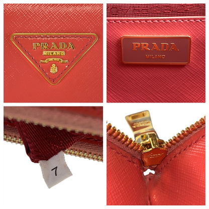 Prada Saffiano Pink Leather 2way Bag