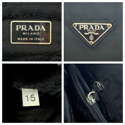 Prada Tessuto Triangle Logo 2way bag