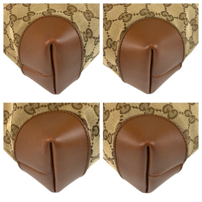 Gucci GG Canvas Leather Shoulder Bag