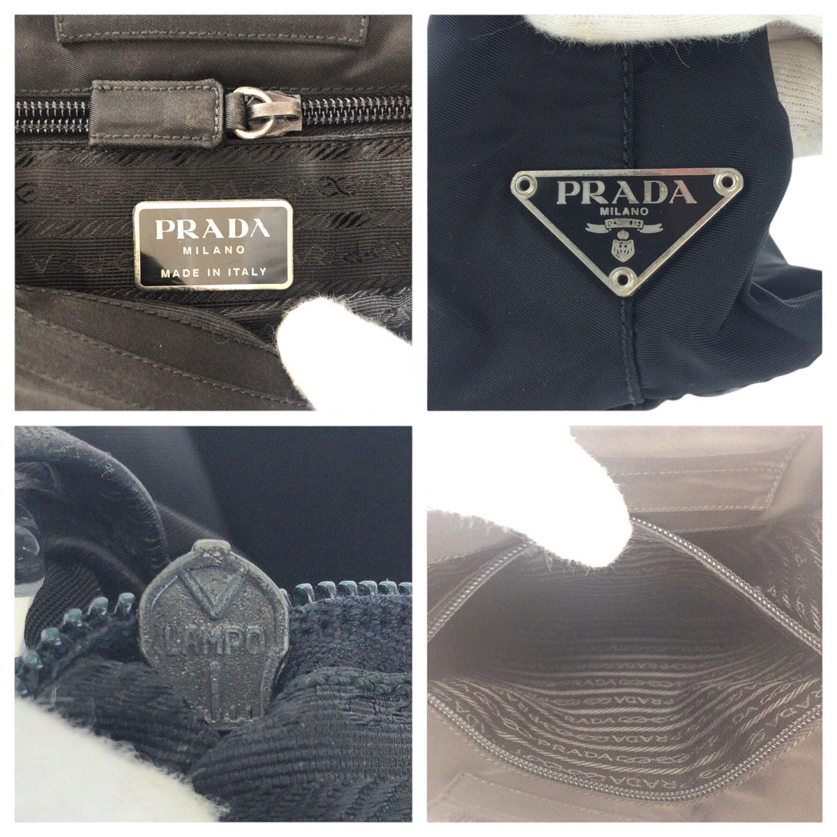 Prada Tessuto Nylon Shoulder Bag