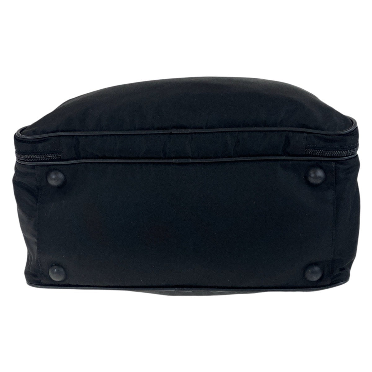 Prada Tessuto Saffiano Nylon Leather Briefcase