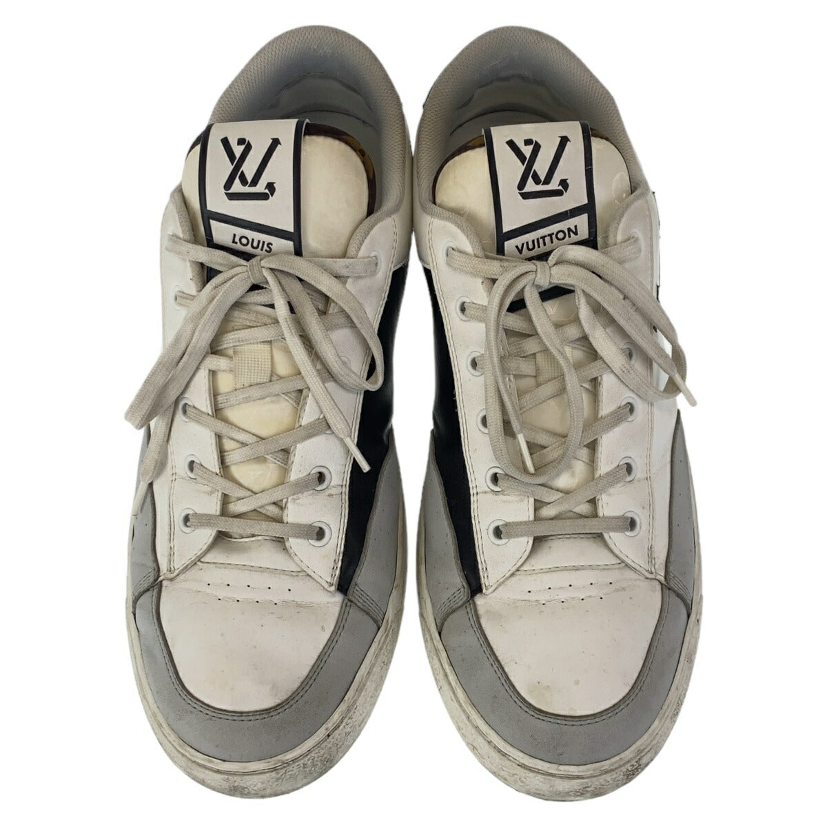 Louis Vuitton Charlie Line Leather Sneakers
