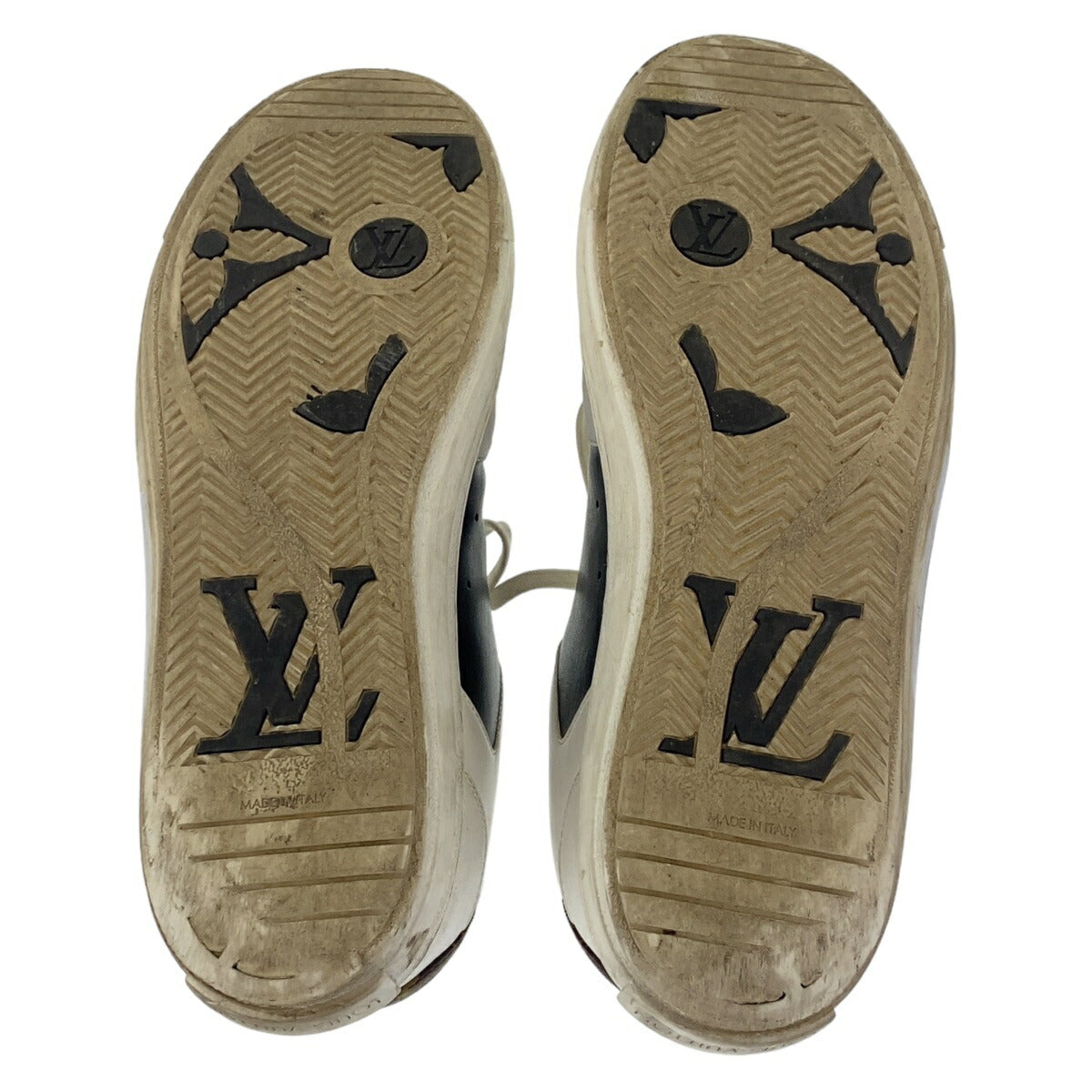 Louis Vuitton Charlie Line Leather Sneakers