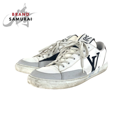 Louis Vuitton Charlie Line Leather Sneakers