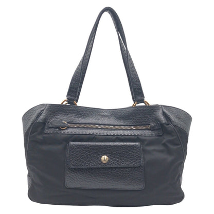 Prada VITELLO DAINO TESSUTO Nylon Leather 2way Bag