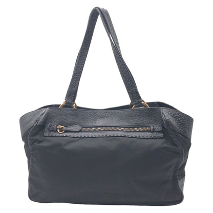 Prada VITELLO DAINO TESSUTO Nylon Leather 2way Bag