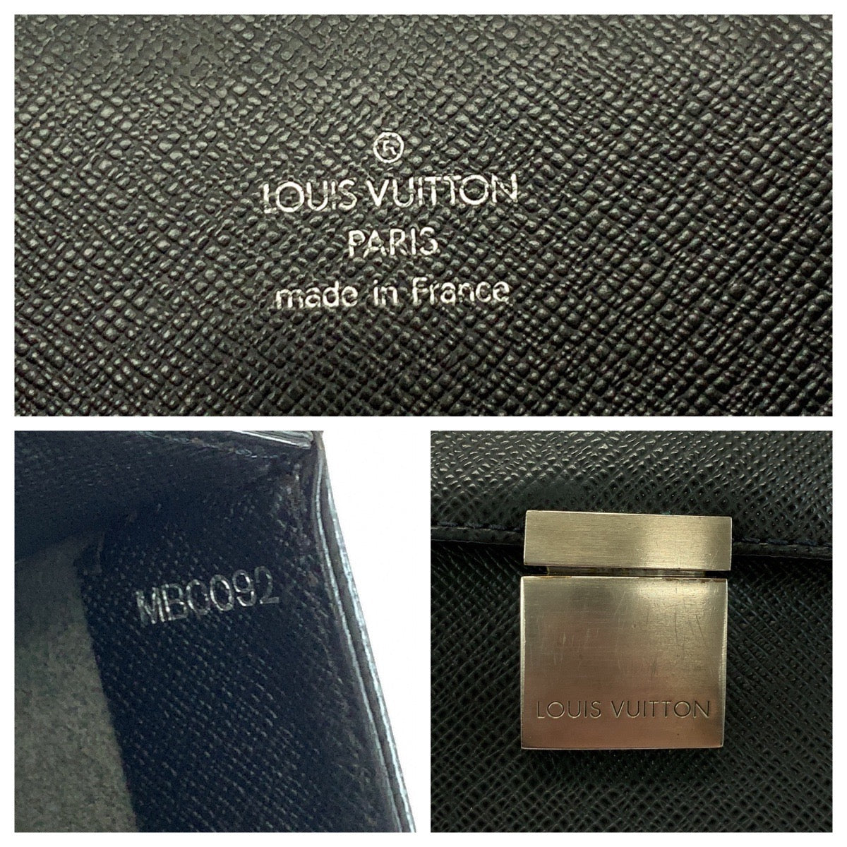 Louis Vuitton Angara Taiga Business Bag
