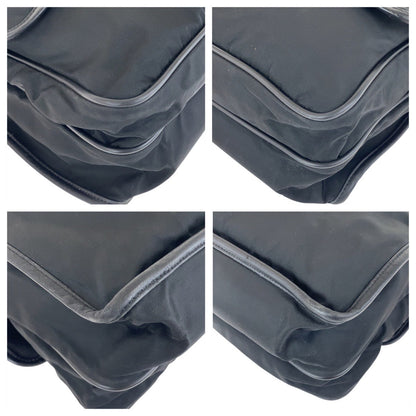 Prada Tessuto Nylon/Leather Shoulder Bag