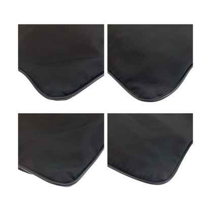 Prada Tessuto Triangle Logo Plate Nylon Shoulder Bag