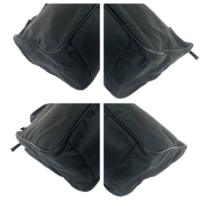 Prada Tessuto Saffiano Nylon Leather 2way Briefcase
