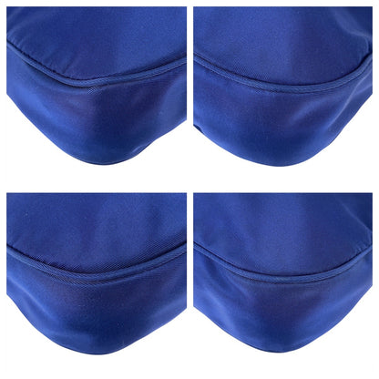 Prada Tessuto Triangle Logo Plate Nylon Handbag