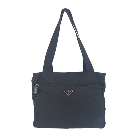 Prada Tessuto Triangle Logo 2way Tote Bag