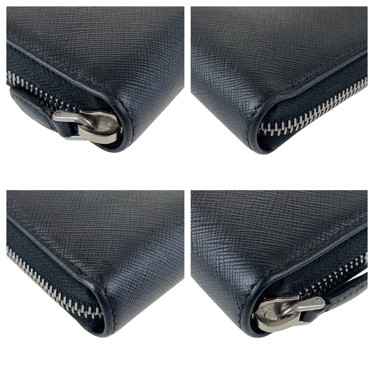 Prada Saffiano Long Wallet Leather
