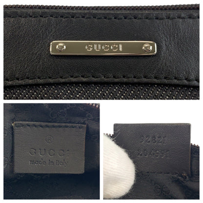 Gucci Sherry Line Canvas/Leather Handbag