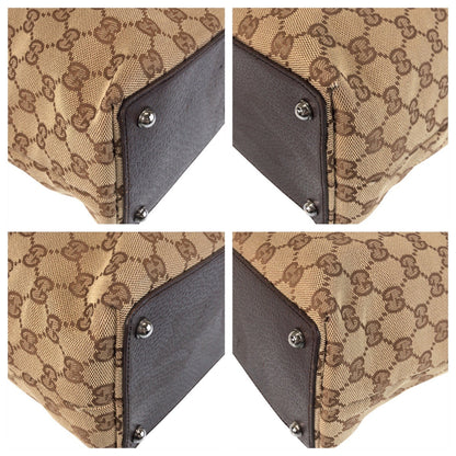 Gucci GG Canvas Leather 2way Bag