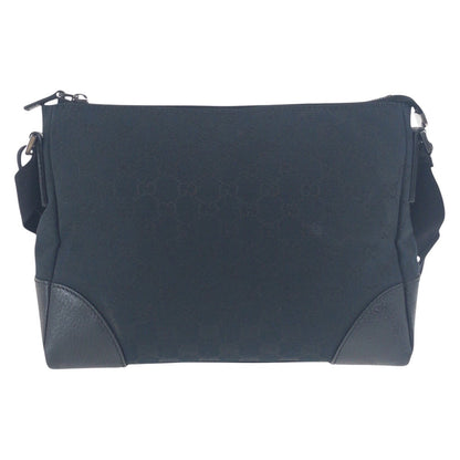 Gucci GG Canvas Leather Shoulder Bag