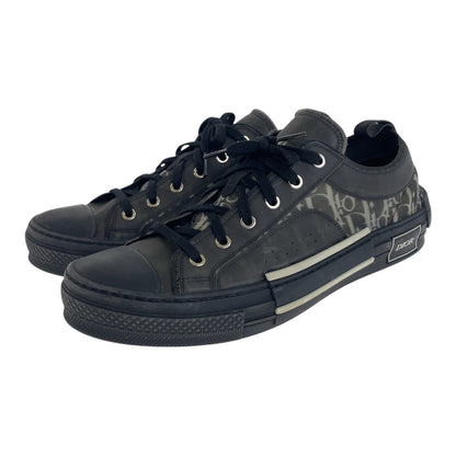 Dior Oblique Nylon Rubber Low-top Sneakers