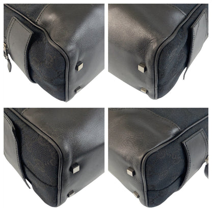 Gucci GG Canvas Leather Shoulder Bag
