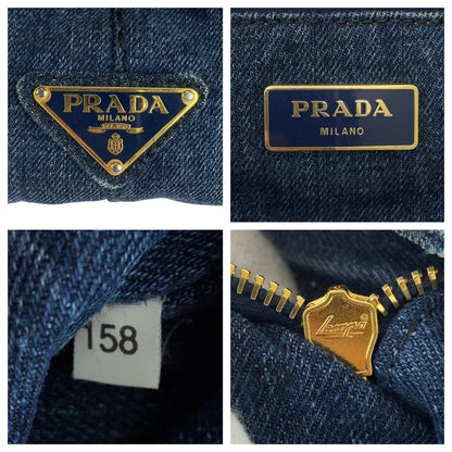 Prada Canapa Canvas Tote Bag