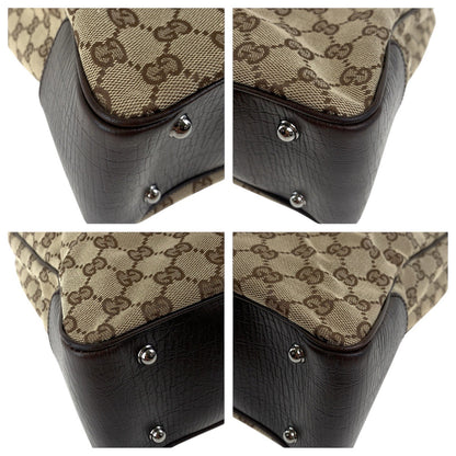 Gucci Bamboo GG Canvas Tote Bag