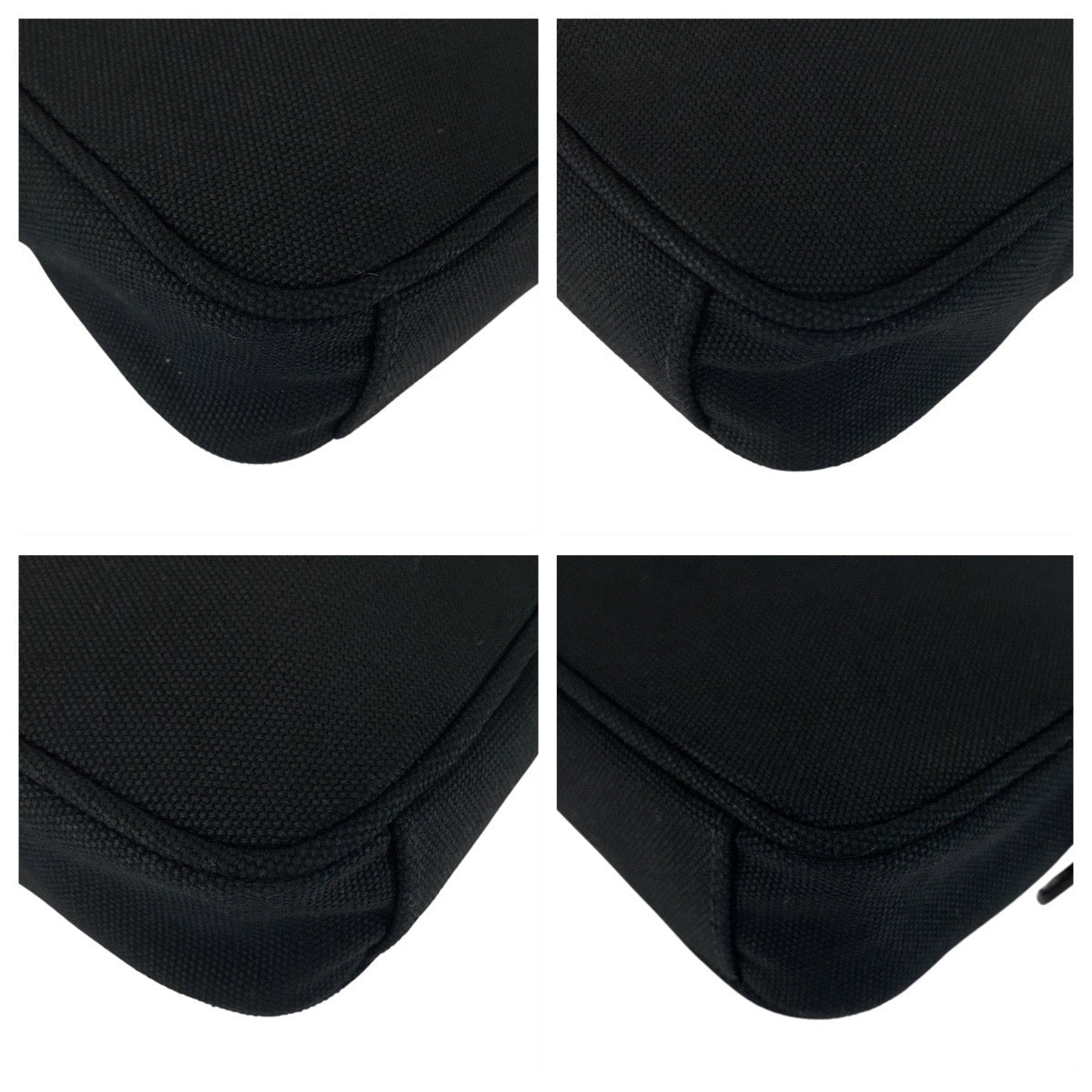 Prada Canvas/Leather Clutch Bag