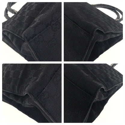 Gucci Bamboo GG Canvas Handbag