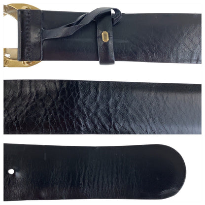 Gucci Interlocking G Leather Belt